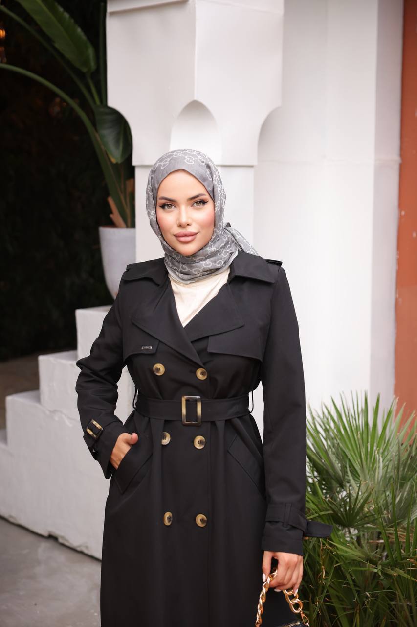 Long Cut Classic Trench Coat