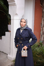 Long Cut Classic Trench Coat