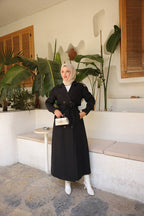 Belted and Double-Breasted Classic Trench Coat